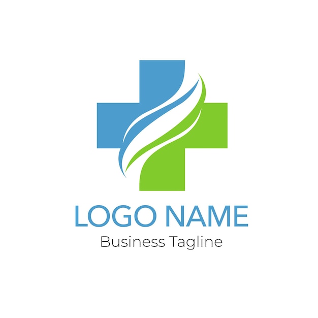 logo hospital design template collection