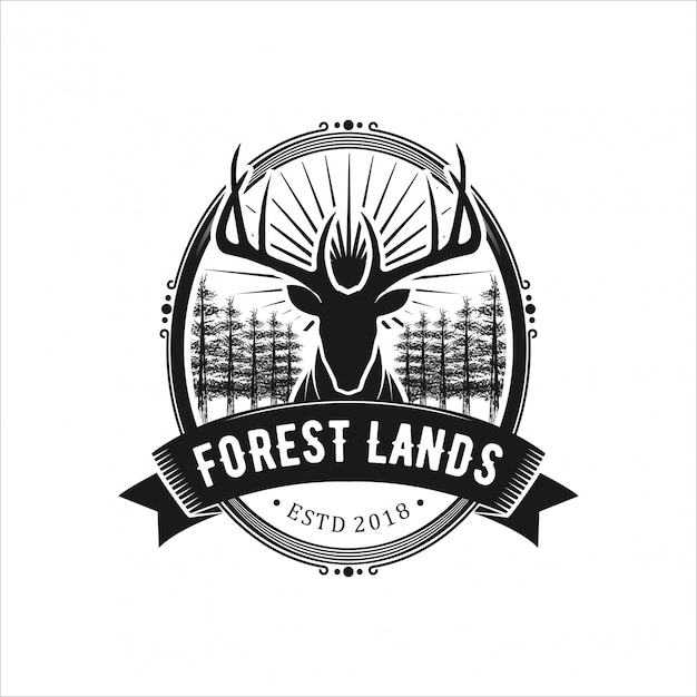 Logo for hunting and adventure