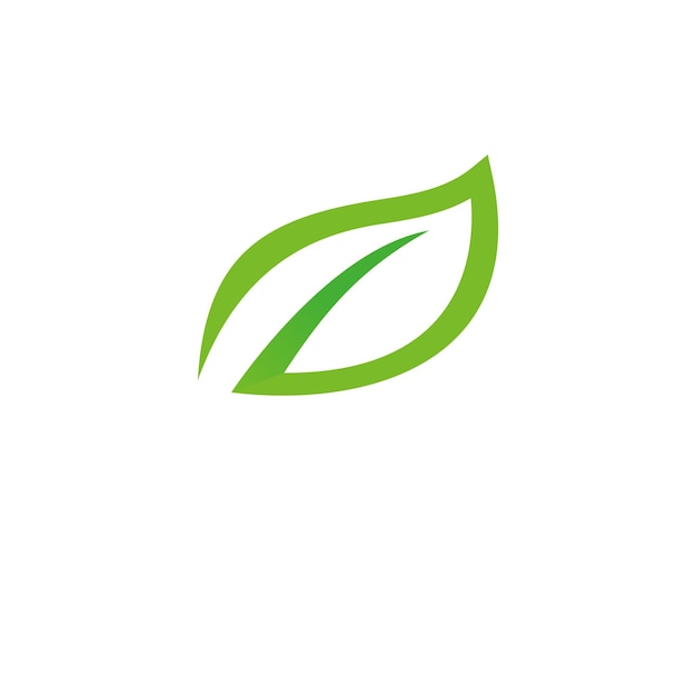 Logo icon green leaf ecology nature