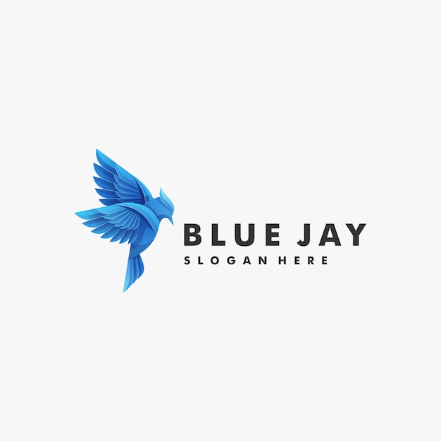  Logo Illustration Bird Blue Jay