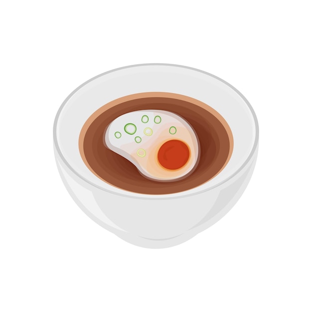 logo Illustration of Onsen Tamago Japanese Soft Cooked Egg