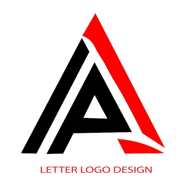 Vector a logo for an initial design