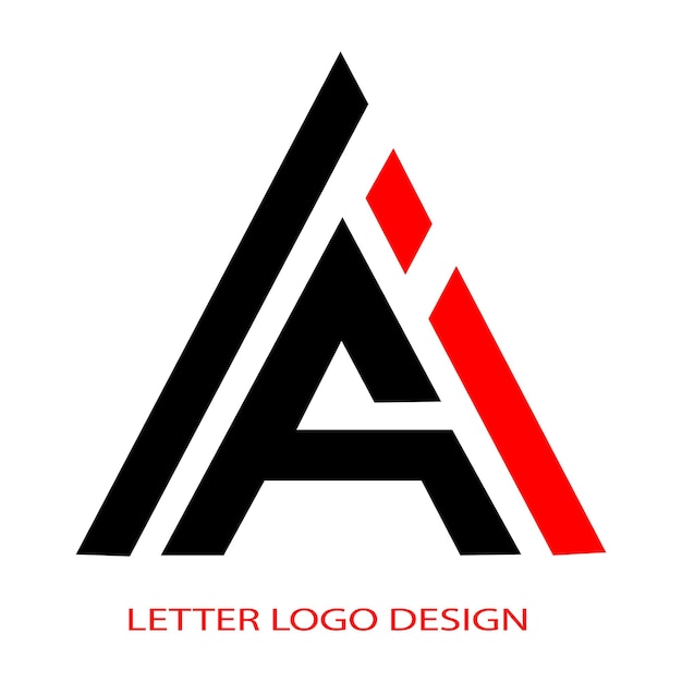 Vector a logo for an initial design