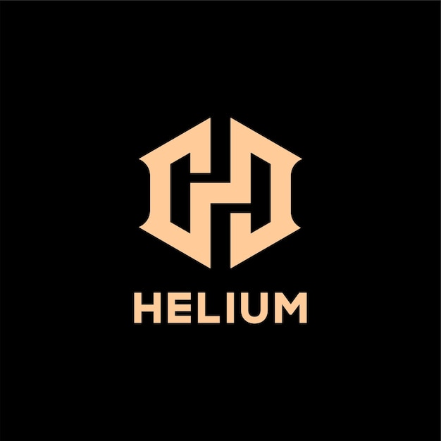 Logo initials h line