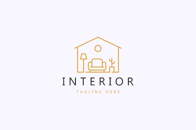 Logo Interior Design Modern and Minimalist