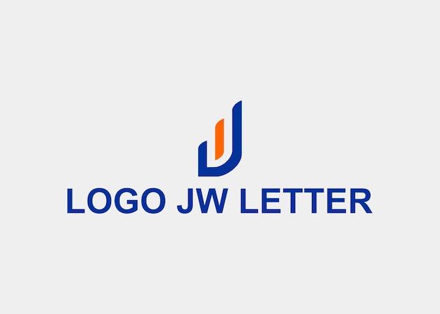 LOGO JW LETTER LINE COMPANY NAME