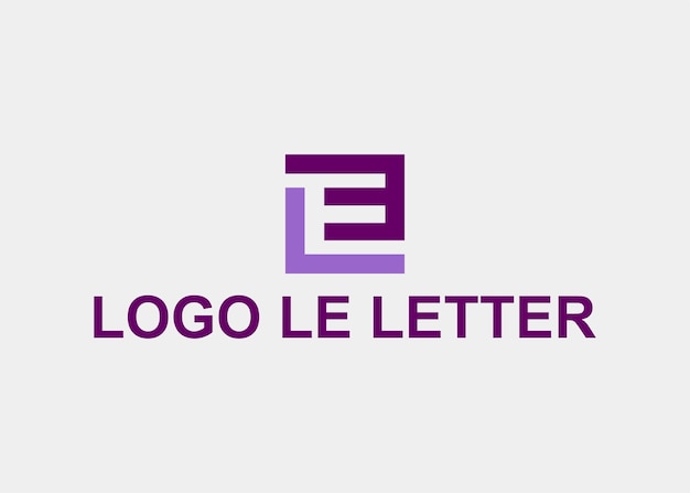 LOGO LE LETTER COMPANY NAME