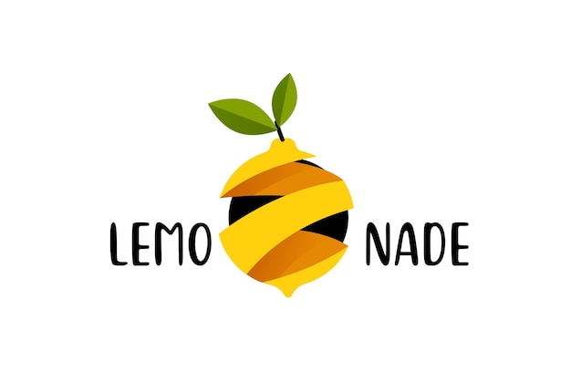 Logo for a lemonade vector