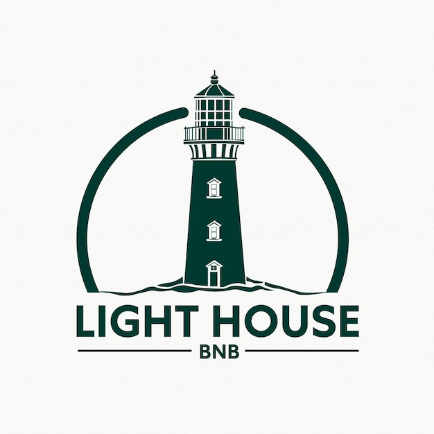 Logo for a light house and a logo for a company called light house