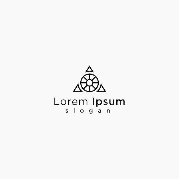 logo lorem ipsum slogan design art template