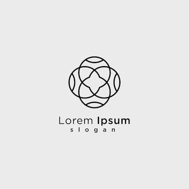 logo lorem ipsum slogan design art template