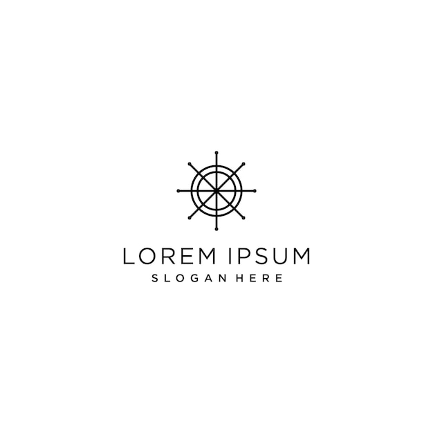 logo lorem ipsum slogan here design art template