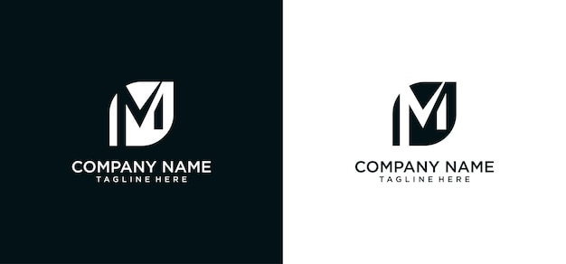 logo M LEAF design