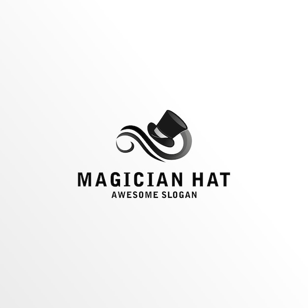 Logo for a magician hat.