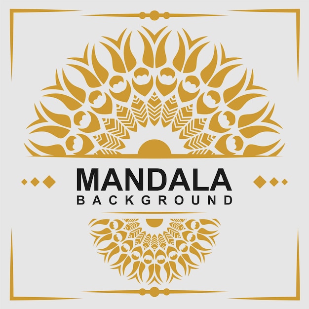 A logo for a mandap that says mandala background.