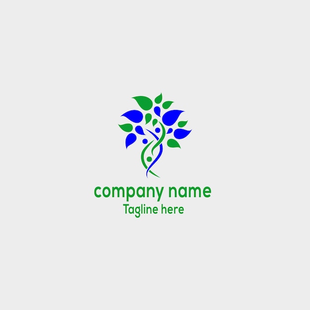 A logo for a medical company that is connected to a tree