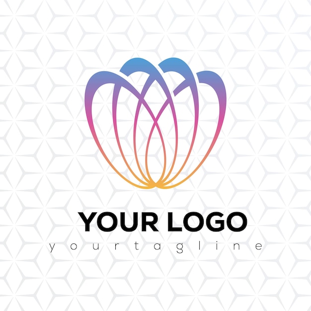 Logo mega collection abstract geometric business icon