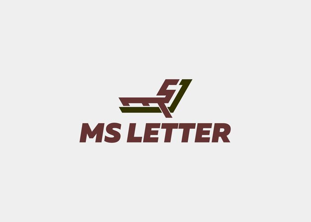 LOGO MS LETTER COMPANY NAME