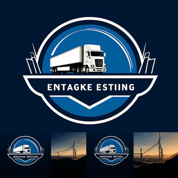 Logo for a new enterprise TRUCKING COMPANY