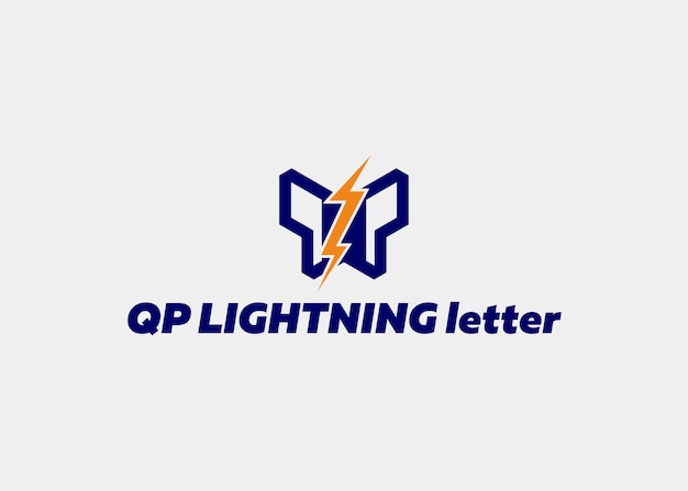 LOGO QP LIGHTNING LETTER COMPANY NAME