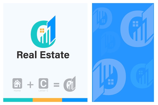 A logo for a real estate company