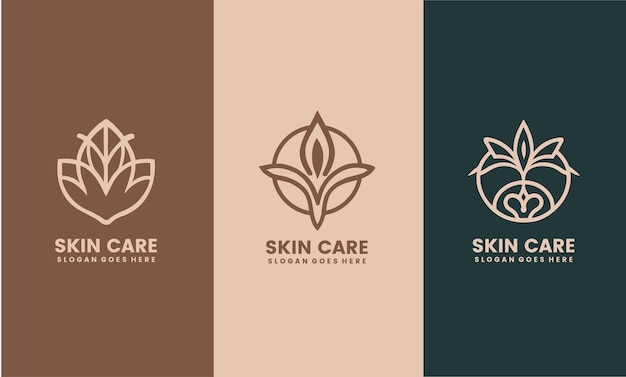 the logo for skin care products is a logo for skin care