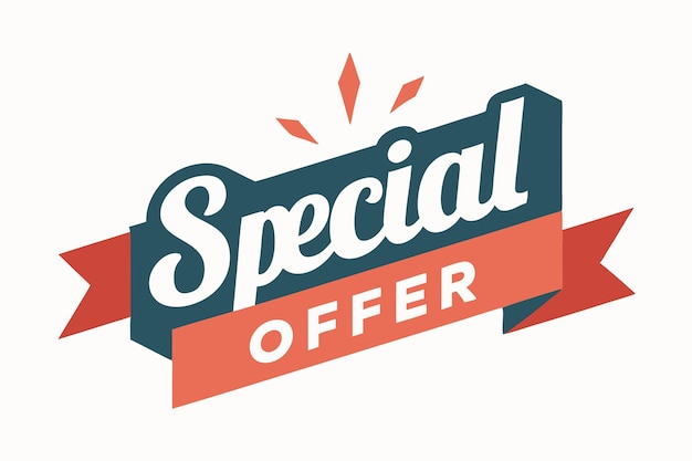 a logo for special offer for special offer