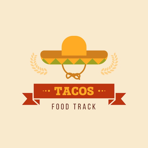 Vector logo taco business design company brand