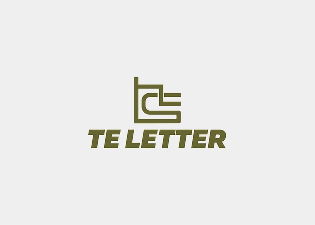 LOGO TE LETTER COMPANY NAME