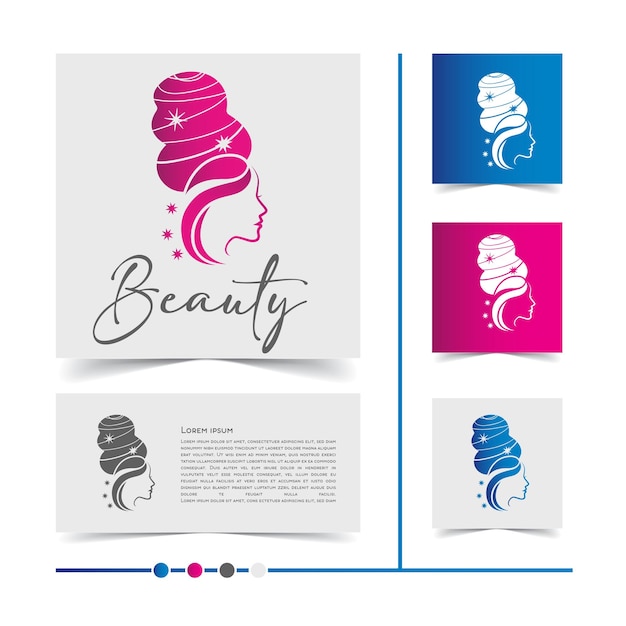 Logo template design