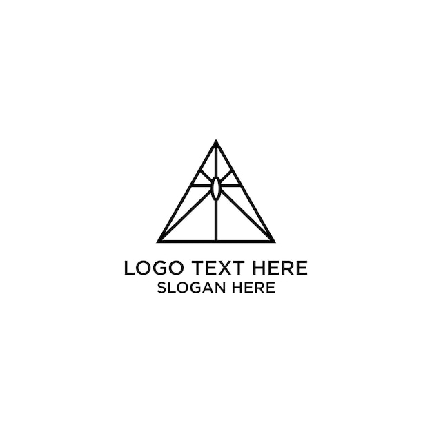 logo text here slogan here design art template