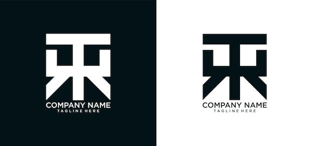 logo TR initial design