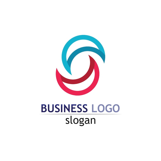 Logo type vector design business company identity style icon logo creative