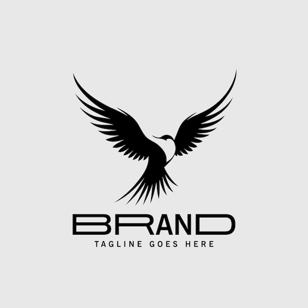 logo vector design bird