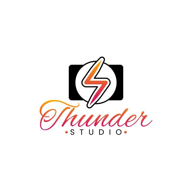 Logo for a video studio called thunder studio