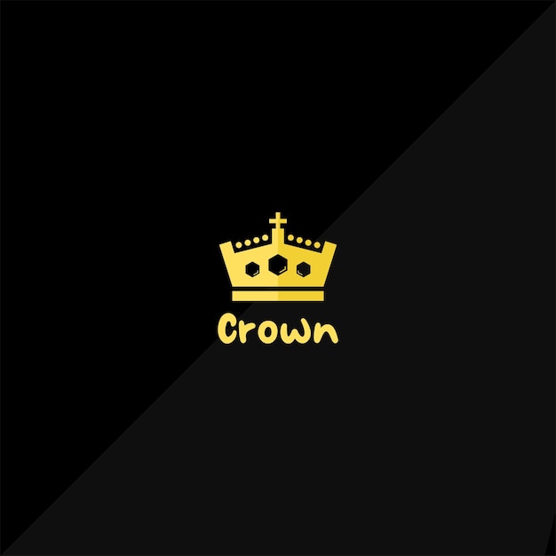 logo with gold crown