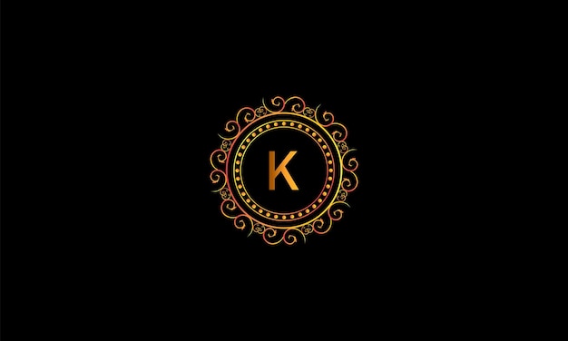 Logo with vintage and luxury style