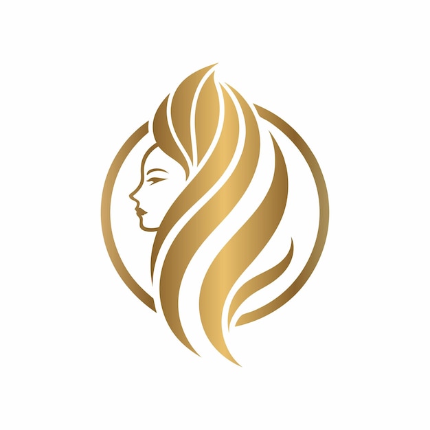 a logo for a woman with a womans head on it