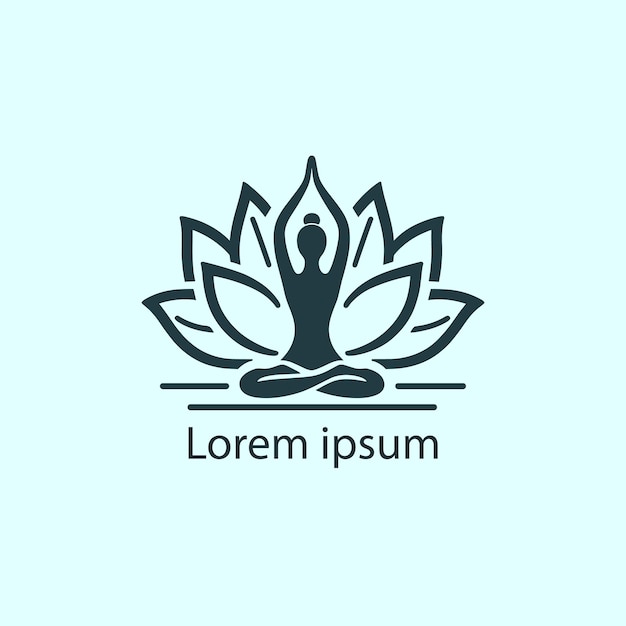 a logo for a yoga studio