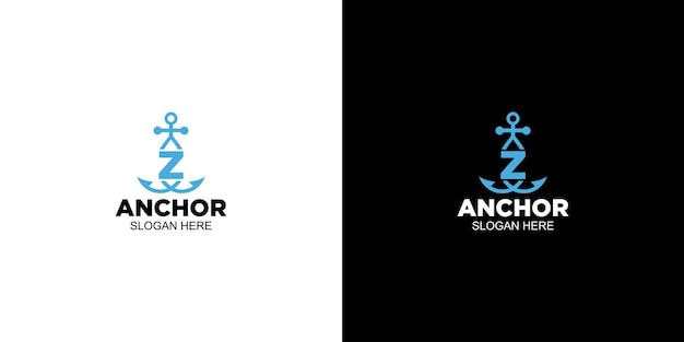 Logo z anchor design