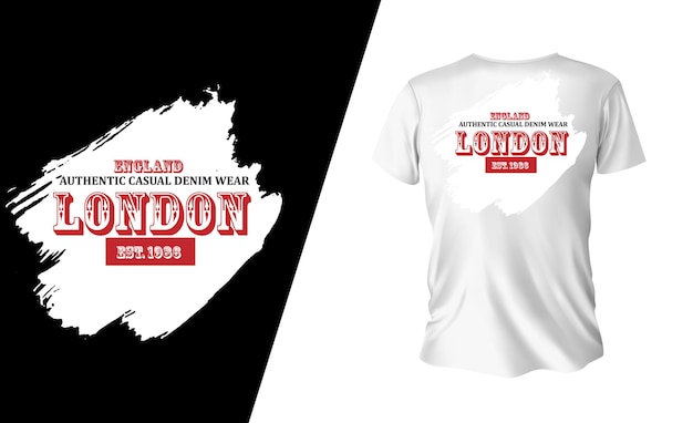 London denim streetwear TSHIRT and apparel