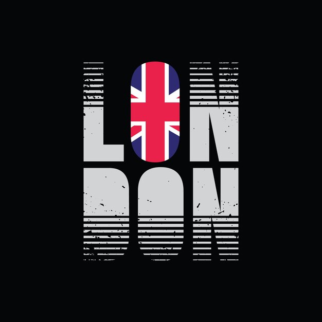 Vector london tshirt and apparel design