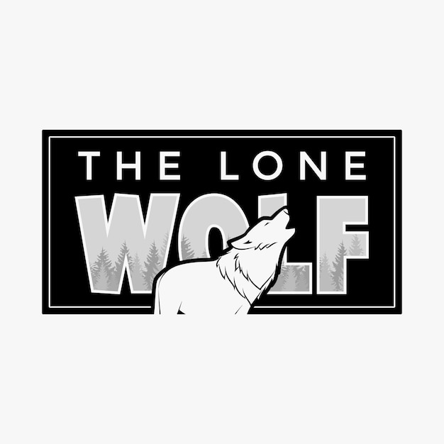 the lone wolf logo