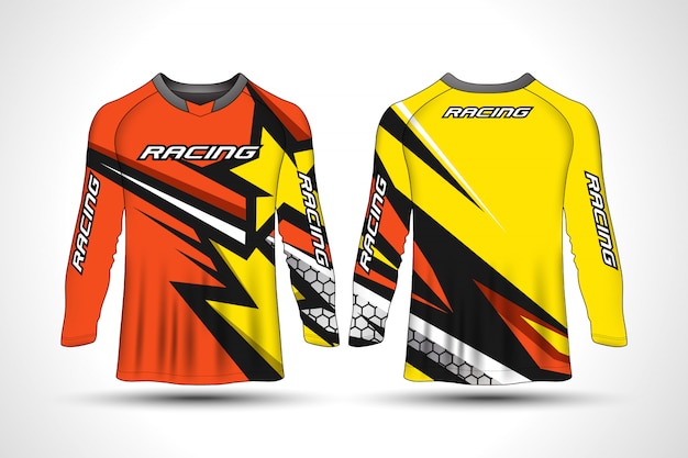 Long sleeve t-shirt sport motorcycle jersey