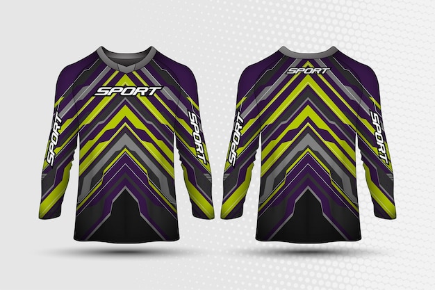 Long sleeve tshirt sport jersey