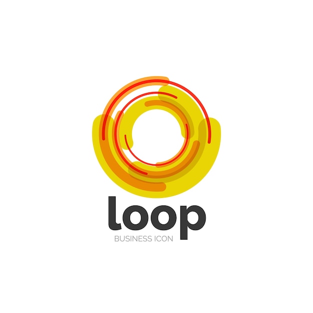 Loop infinity business icon