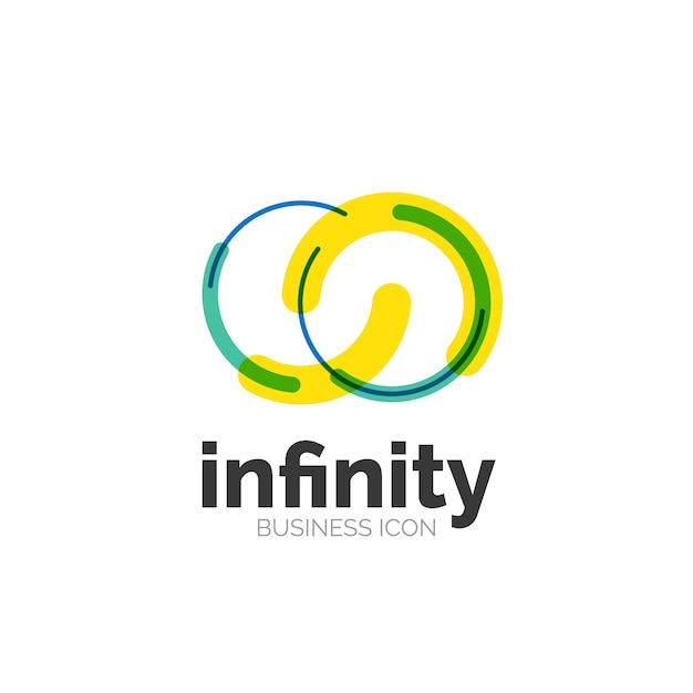 Loop infinity business icon