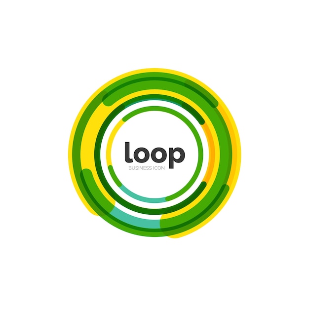 Loop infinity business icon