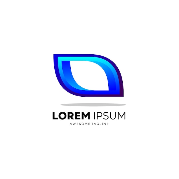 Lorem ipsum logo design gradient colorful