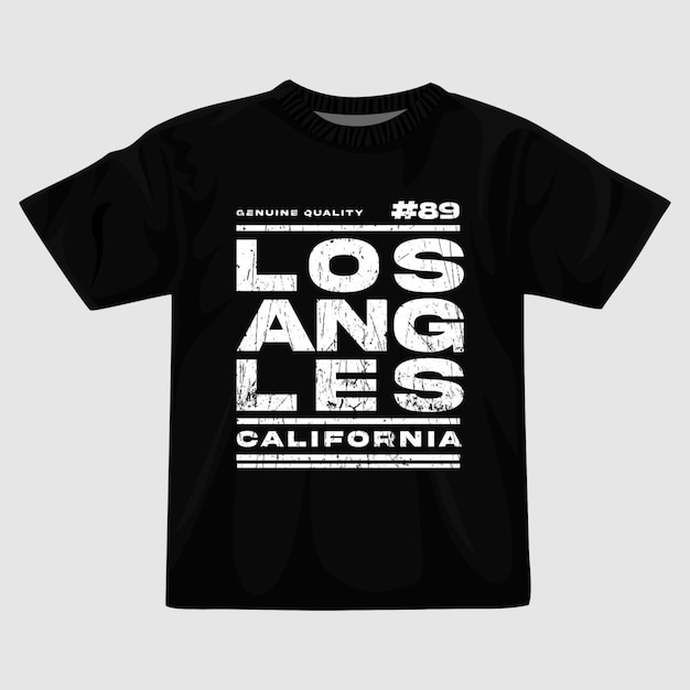 Los angeles t shirt design